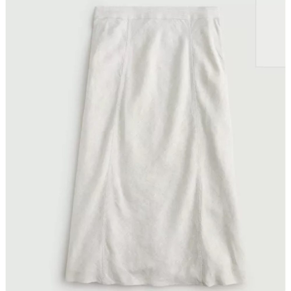 Jcrew Baird Mcnutt linen midi skirt 8